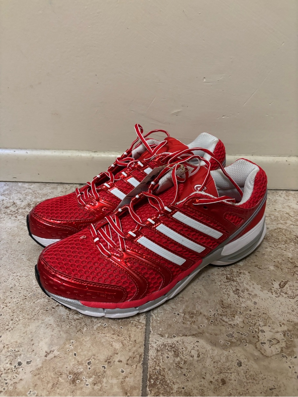 Adidas X Coca-Cola AdiStar Control 5 Red Running Shoes Men's Size 12 KH6895